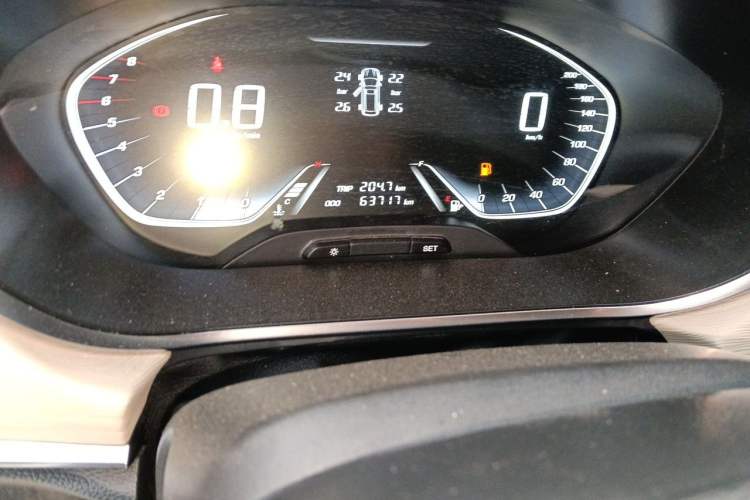 Used Baojun 360 2019 1.5L Manual Luxury Version China VI Odometer Close Up
