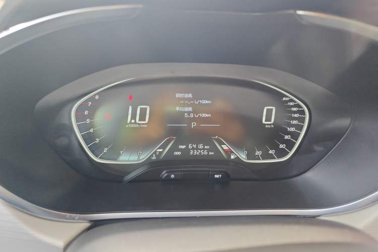 Used Baojun 360 2019 1.5L CVT Elite Version China VI Odometer Close Up