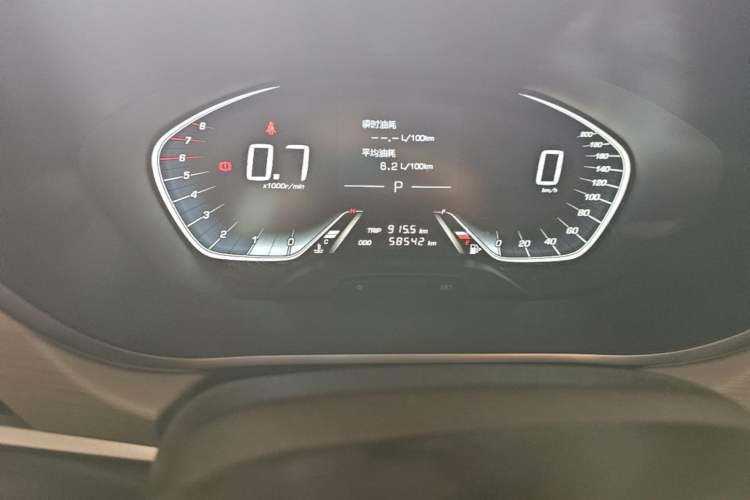 Used Baojun 360 2019 1.5L CVT Elite Version China VI Odometer Close Up