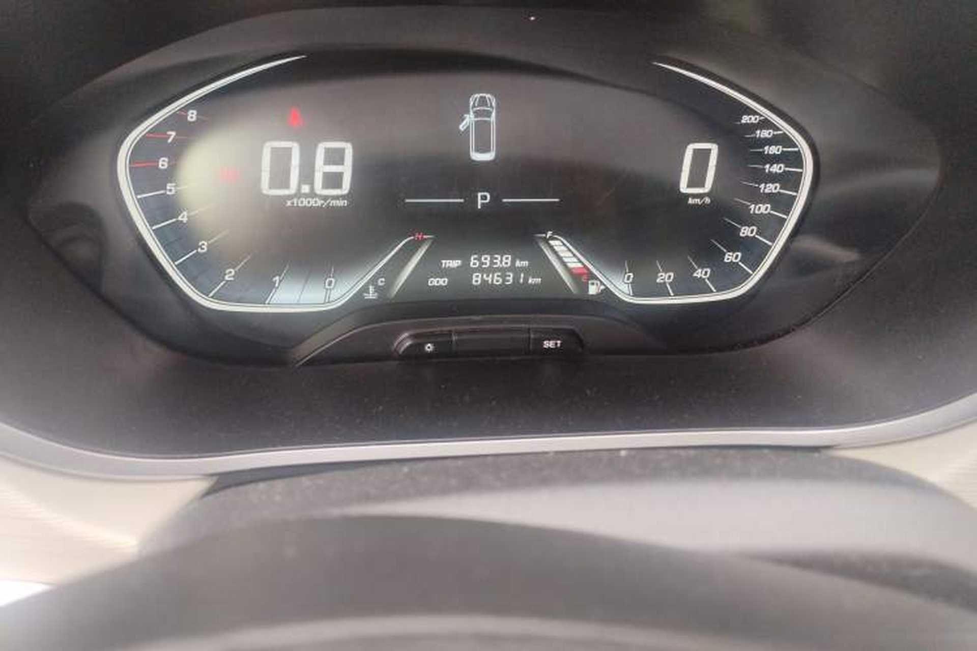 Used Baojun 360 2019 1.5L CVT Elite Version China VI Odometer Close Up