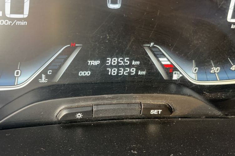 Used Baojun 360 2019 1.5L Manual Elite Version China VI Odometer Close Up