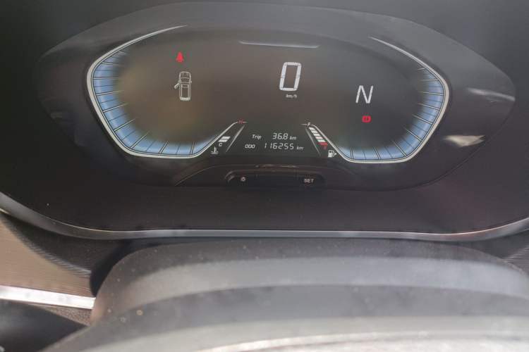 Used Baojun 360 2019 1.5L Automatic Elite Version China VI Odometer Close Up