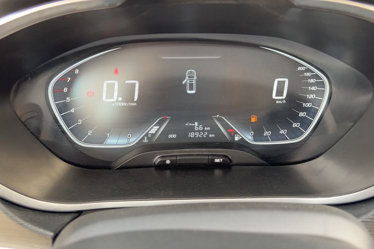 Used Baojun 360 2019 1.5L Manual Elite Version China VI Odometer Close Up