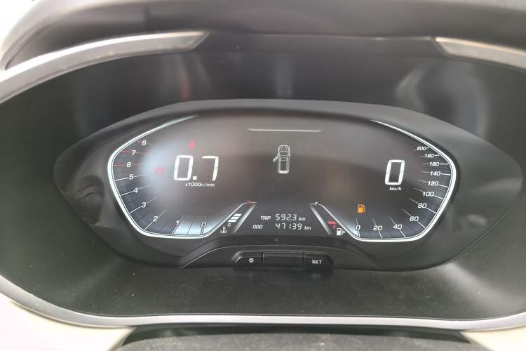 Used Baojun 360 2021 1.5L Manual Elite Edition Odometer Close Up