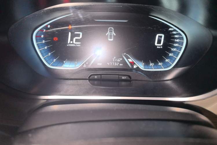 Used Baojun 360 2021 1.5L Manual Elite Edition Odometer Close Up
