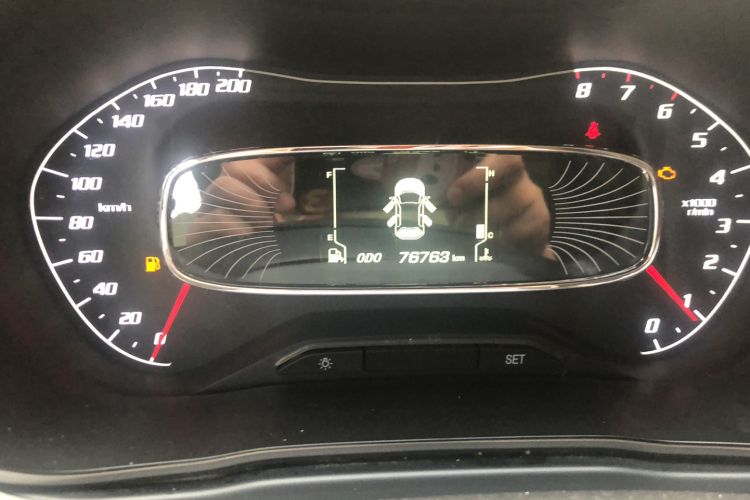 Used Baojun 510 2017 1.5L Manual Fashion Model Odometer Close Up