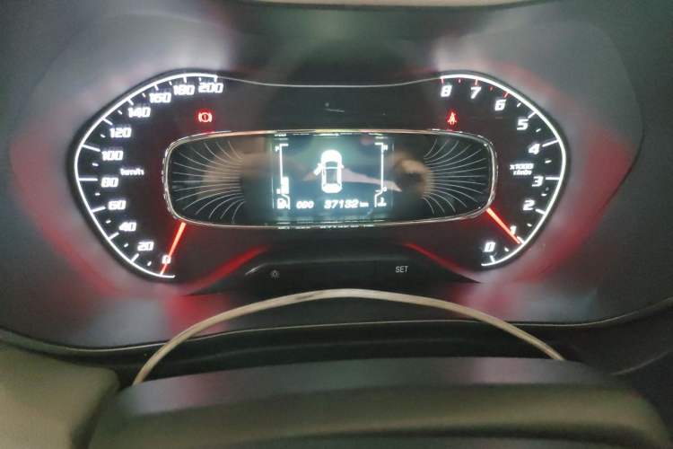 Used Baojun 510 2017 1.5L Manual Fashion Model Odometer Close Up