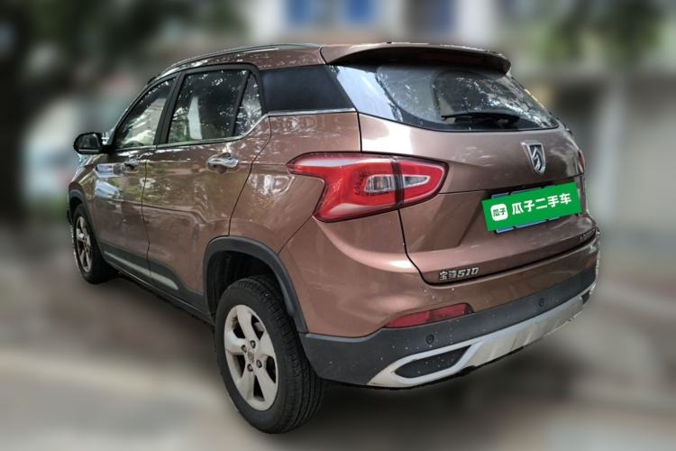 Used Baojun 510 2017 1.5L Manual Fashion Model Rear Left 45 Deg