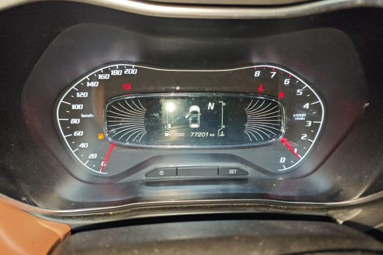 Used Baojun 510 2017 1.5L Automatic Luxury Model Instrument Cluster