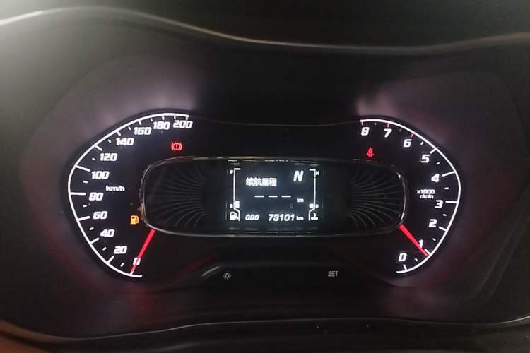 Used Baojun 510 2017 1.5L Automatic Luxury Model Instrument Cluster