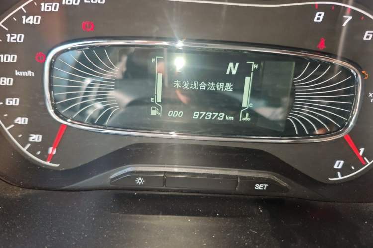 Used Baojun 510 2017 1.5L Automatic Luxury Model Odometer Close Up