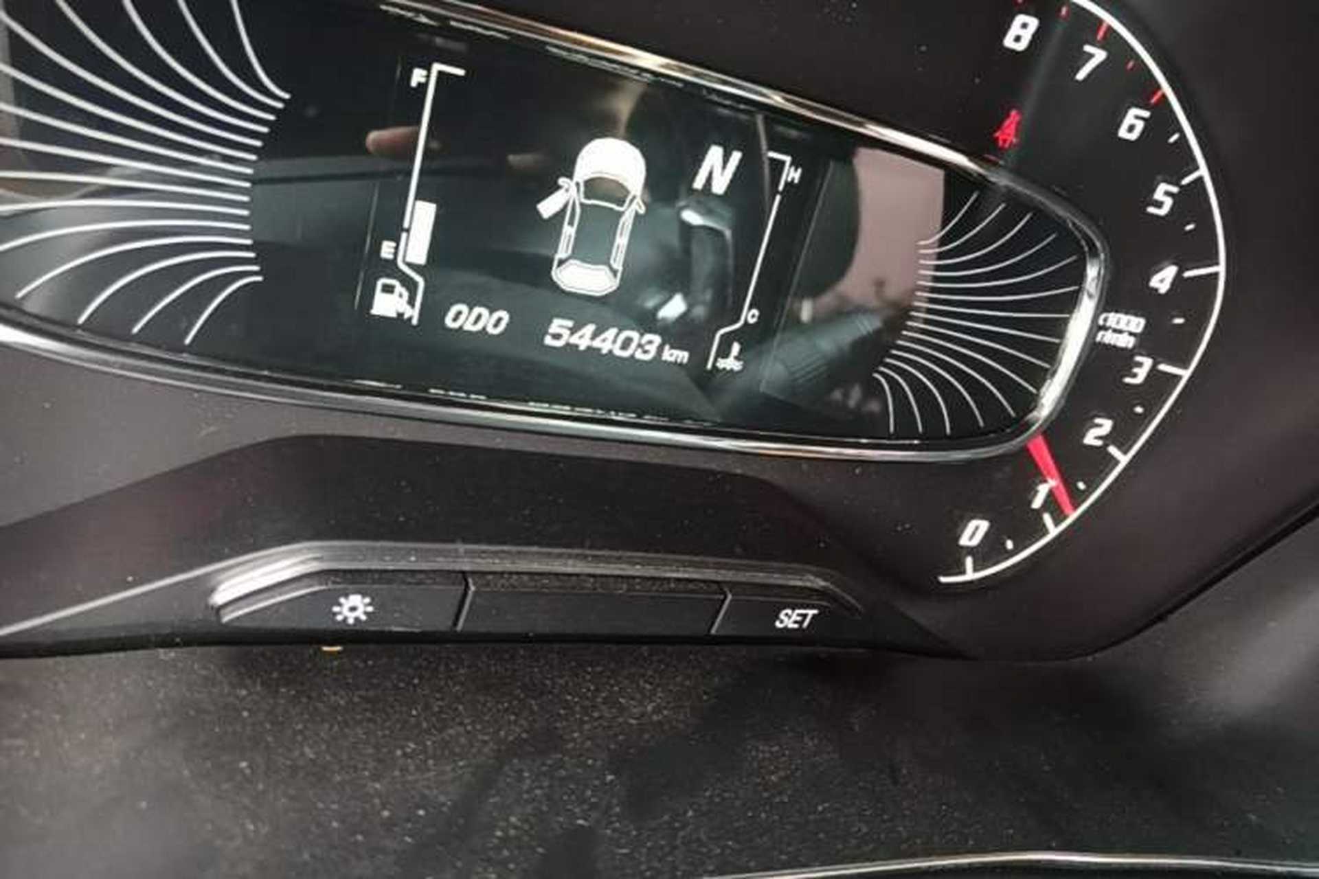 Used Baojun 510 2017 1.5L Automatic Luxury Model Odometer Close Up