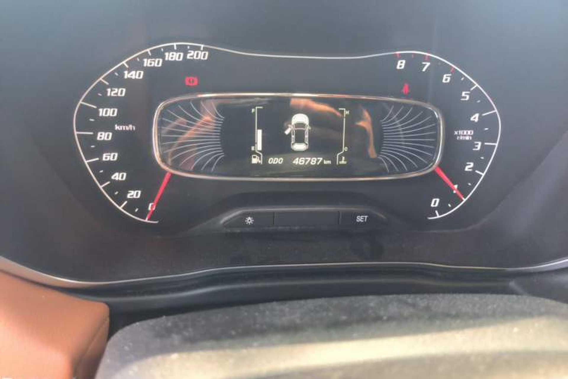 Used Baojun 510 2017 1.5L Manual Luxury Model Odometer Close Up
