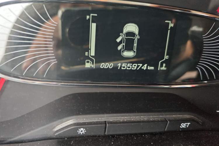 Used Baojun 510 2017 1.5L Manual Fashion Model Odometer Close Up