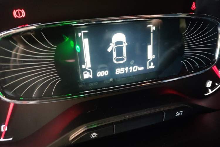 Used Baojun 510 2017 1.5L Manual Luxury Model Odometer Close Up