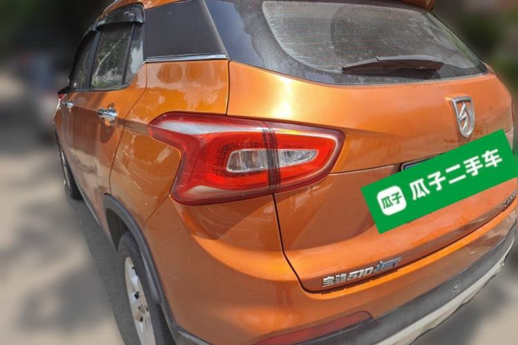 Used Baojun 510 2017 1.5L Automatic Fashion Model Rear Left 45 Deg