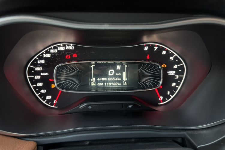 Used Baojun 510 2017 1.5L Automatic Luxury Model Odometer Close Up