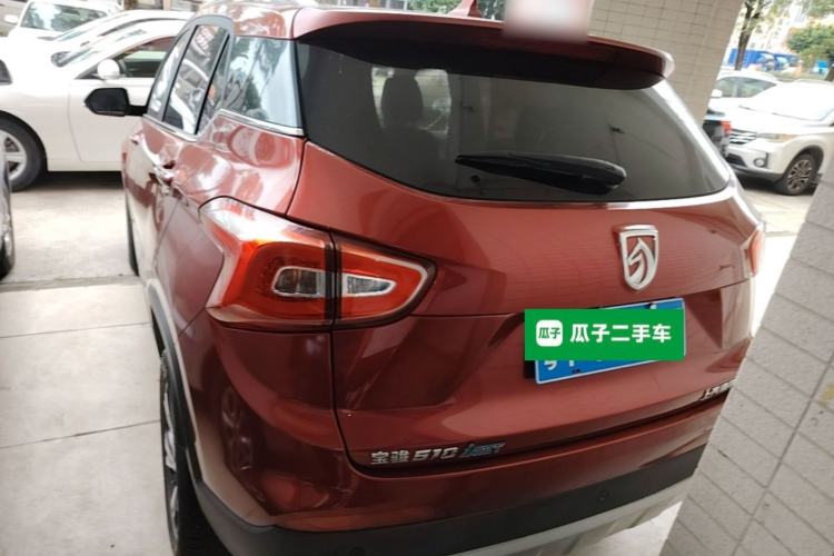 Used Baojun 510 2017 1.5L Automatic Luxury Model Rear