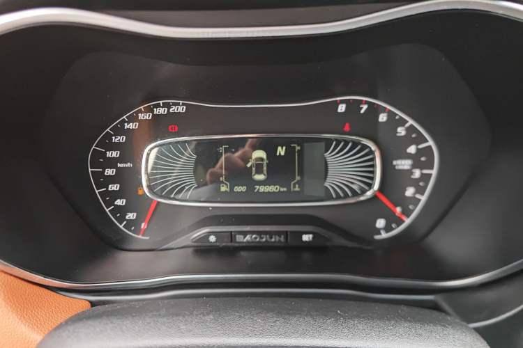 Used Baojun 510 2017 1.5L Automatic Luxury Model Instrument Cluster