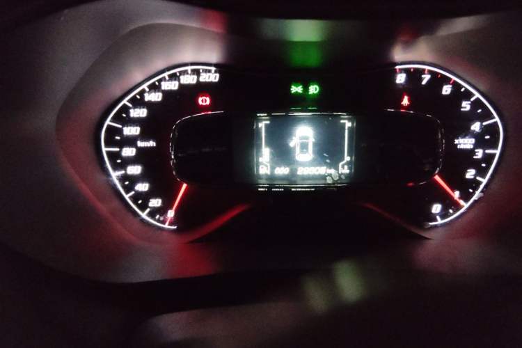 Used Baojun 510 2017 1.5L Manual Fashion Model Odometer Close Up