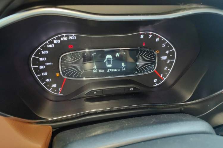 Used Baojun 510 2017 1.5L Automatic Luxury Model Instrument Cluster