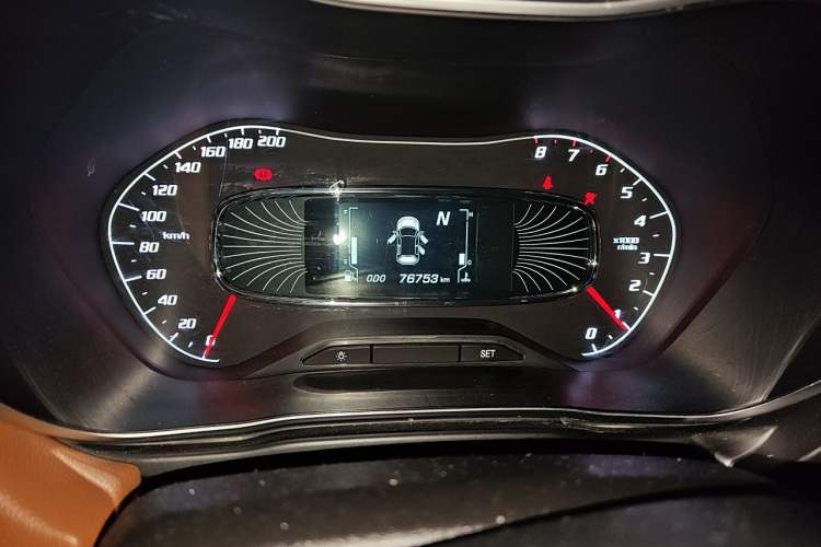 Used Baojun 510 2017 1.5L Automatic Luxury Model Instrument Cluster