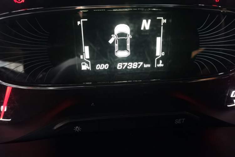 Used Baojun 510 2017 1.5L Automatic Luxury Model Odometer Close Up
