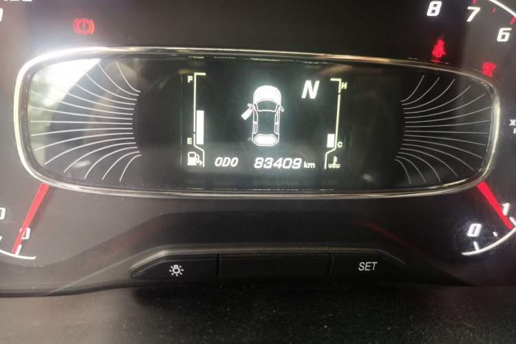Used Baojun 510 2017 1.5L Automatic Luxury Model Odometer Close Up