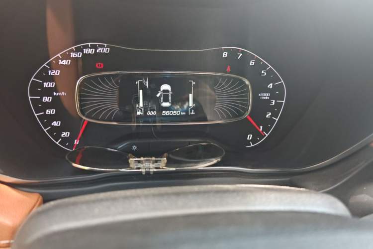 Used Baojun 510 2017 1.5L Manual Luxury Model Odometer Close Up