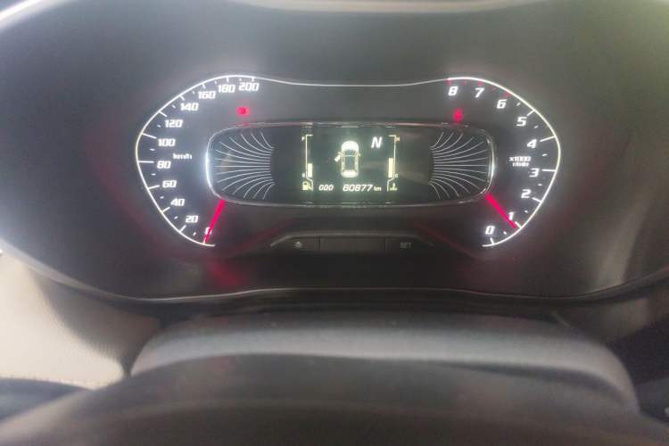 Used Baojun 510 2017 1.5L Automatic Fashion Model Odometer Close Up