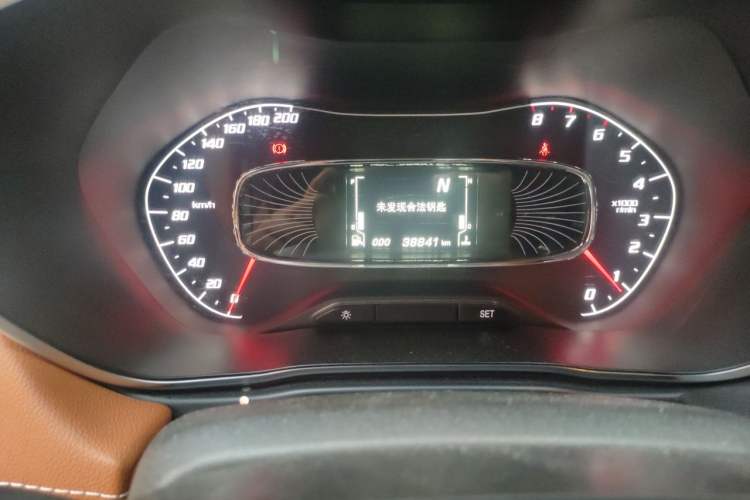 Used Baojun 510 2017 1.5L Automatic Luxury Model Odometer Close Up