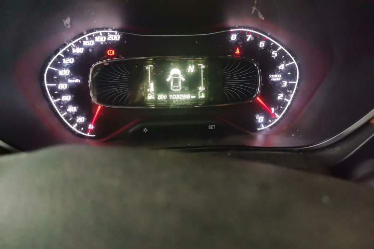 Used Baojun 510 2017 1.5L Automatic Luxury Model Odometer Close Up