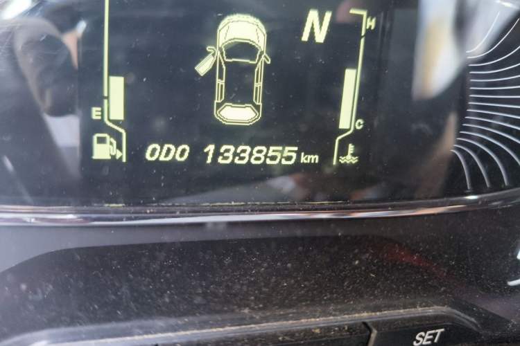 Used Baojun 510 2017 1.5L Automatic Luxury Model Odometer Close Up