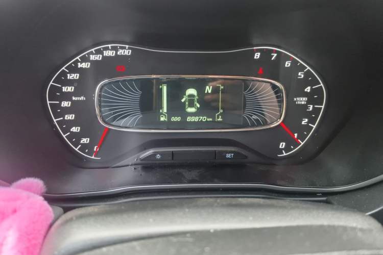Used Baojun 510 2017 1.5L Automatic Fashion Model Odometer Close Up