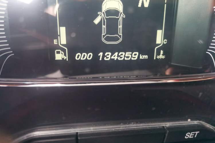 Used Baojun 510 2017 1.5L Automatic Luxury Model Odometer Close Up