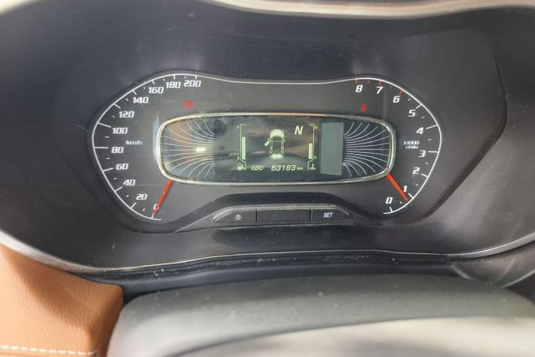 Used Baojun 510 2017 1.5L Automatic Luxury Model Odometer Close Up