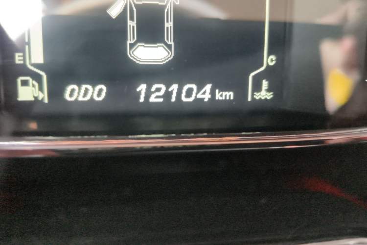 Used Baojun 510 2017 1.5L Automatic Fashion Model Odometer Close Up