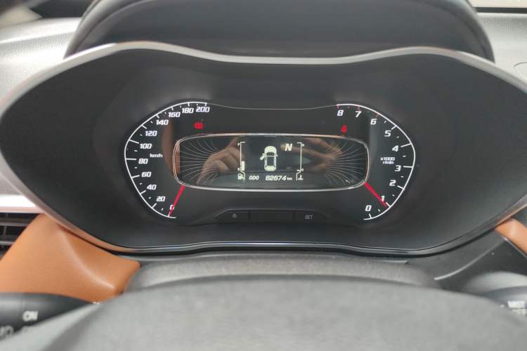 Used Baojun 510 2017 1.5L Automatic Luxury Model Odometer Close Up