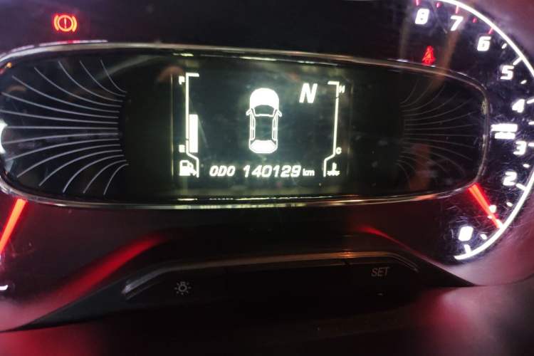 Used Baojun 510 2017 1.5L Automatic Luxury Model Odometer Close Up