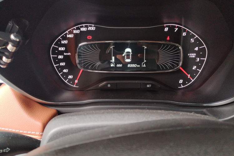 Used Baojun 510 2017 1.5L Manual Luxury Model Odometer Close Up