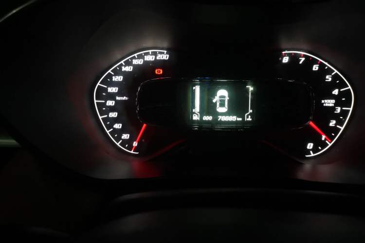 Used Baojun 510 2017 1.5L Manual Luxury Model Odometer Close Up