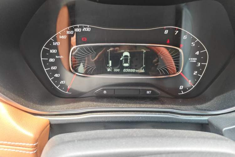 Used Baojun 510 2017 1.5L Manual Luxury Model Odometer Close Up