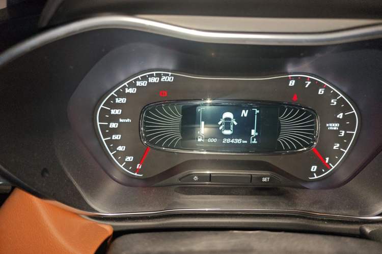 Used Baojun 510 2018 1.5L Automatic Anniversary Special Edition China V Odometer Close Up