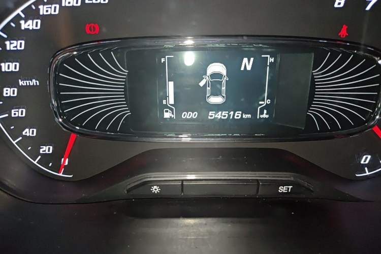 Used Baojun 510 2018 1.5L Automatic Anniversary Special Edition China V Odometer Close Up