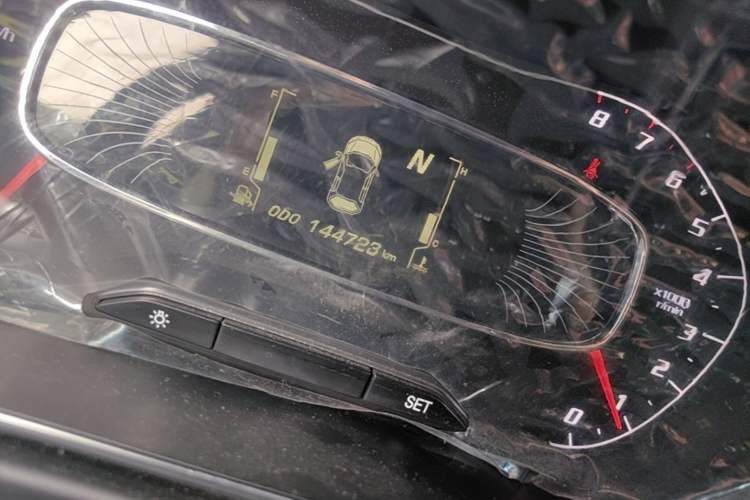 Used Baojun 510 2018 1.5L Automatic Anniversary Special Edition China V Odometer Close Up