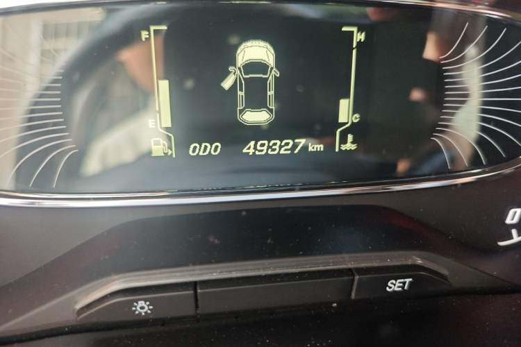 Used Baojun 510 2019 1.5L Manual Prestige Version China V Emission Standard Odometer Close Up