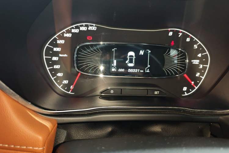 Used Baojun 510 2019 1.5L Automatic Premium Version National V Odometer Close Up