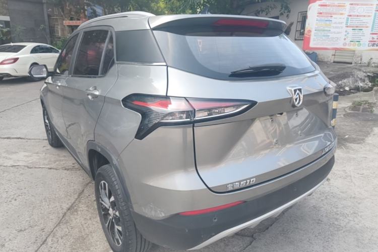 Used Baojun 510 2019 1.5L CVT Enjoyment Model China VI Emission Standard Rear Left 45 Deg