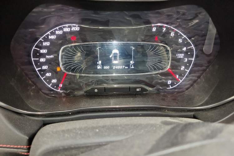 Used Baojun 510 2019 1.5L Manual Prestige Version 73kW China VI Emission Standard Odometer Close Up