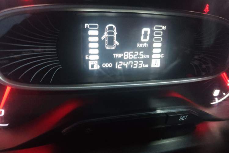 Used Baojun 510 2019 1.5L Manual Jingxiang Model 73kW China VI Emission Standard Odometer Close Up